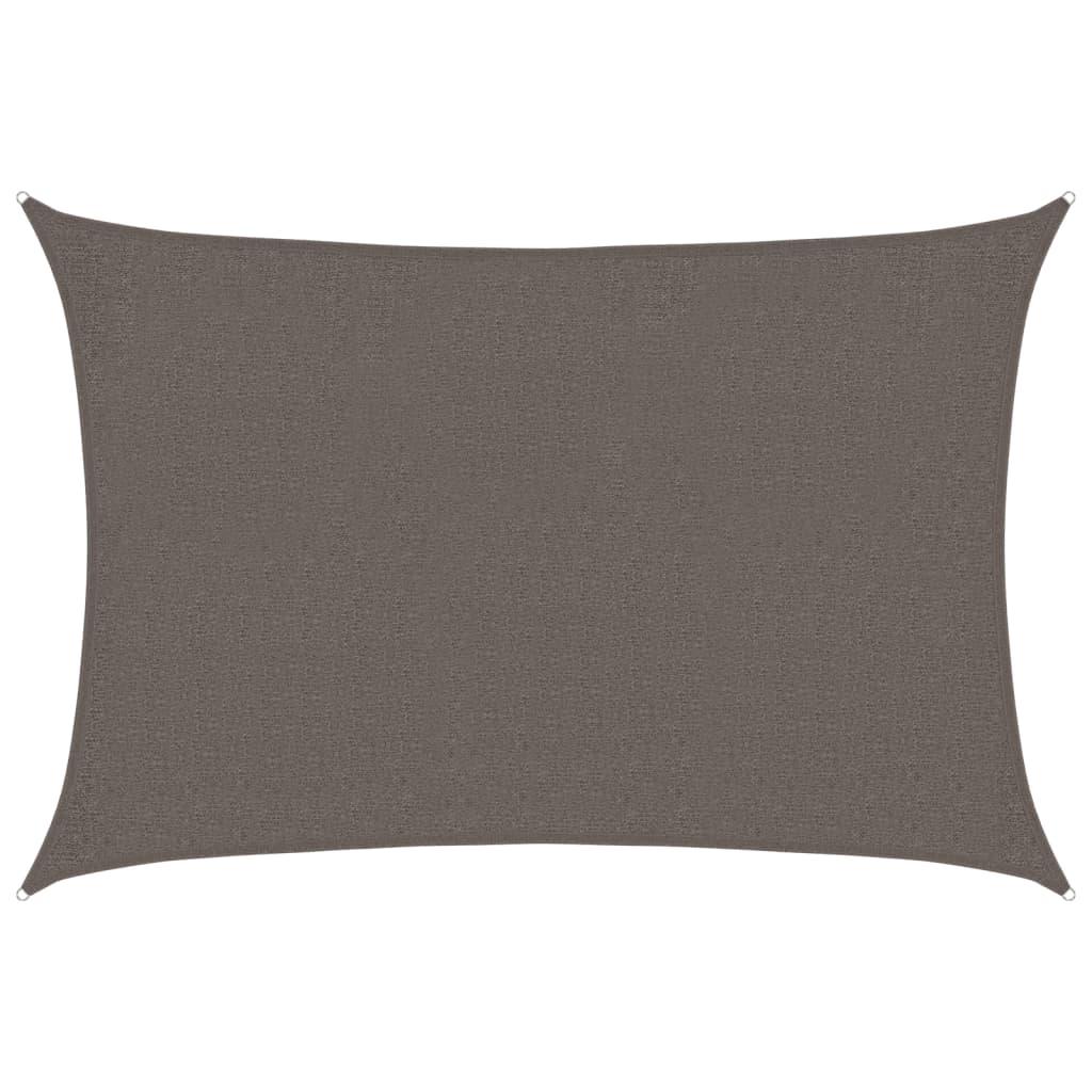 Jedro za zaštitu od sunca 160 g/m² antracit 2 x 3 m HDPE