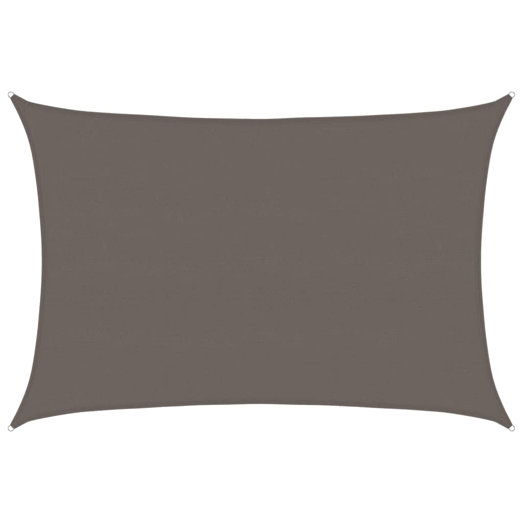Jedro za zaštitu od sunca 160 g/m² antracit 5 x 7 m HDPE