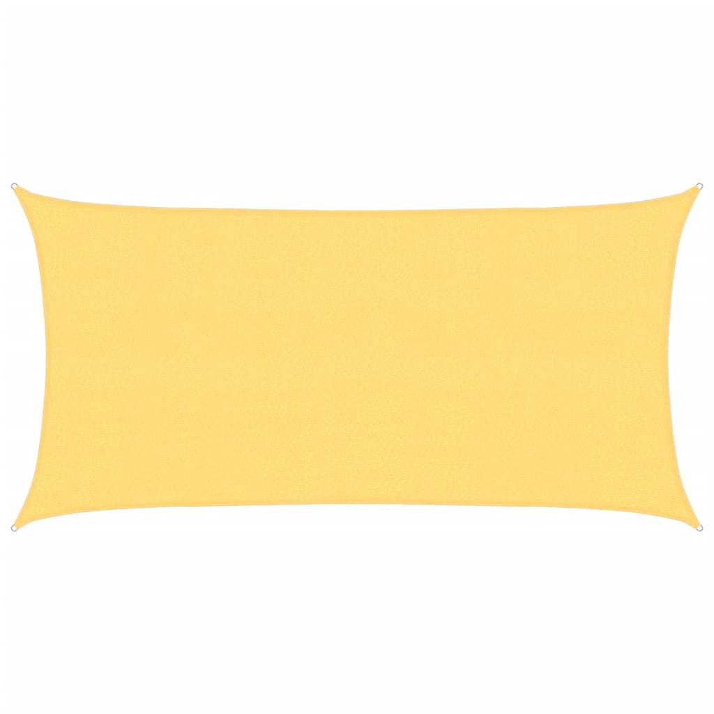 Jedro za zaštitu od sunca 160 g/m² bež 2,5 x 5 m HDPE