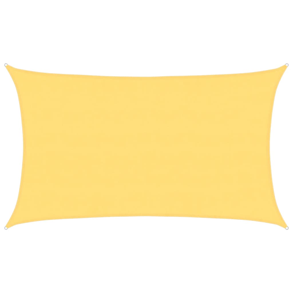 Jedro za zaštitu od sunca 160 g/m² bež 5 x 8 m HDPE