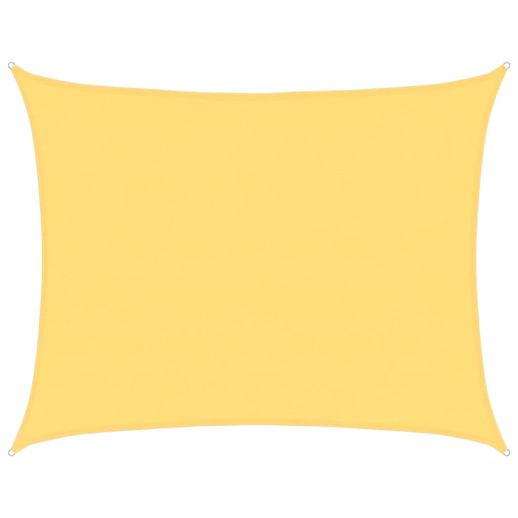 Jedro za zaštitu od sunca 160 g/m² bež 6 x 7 m HDPE