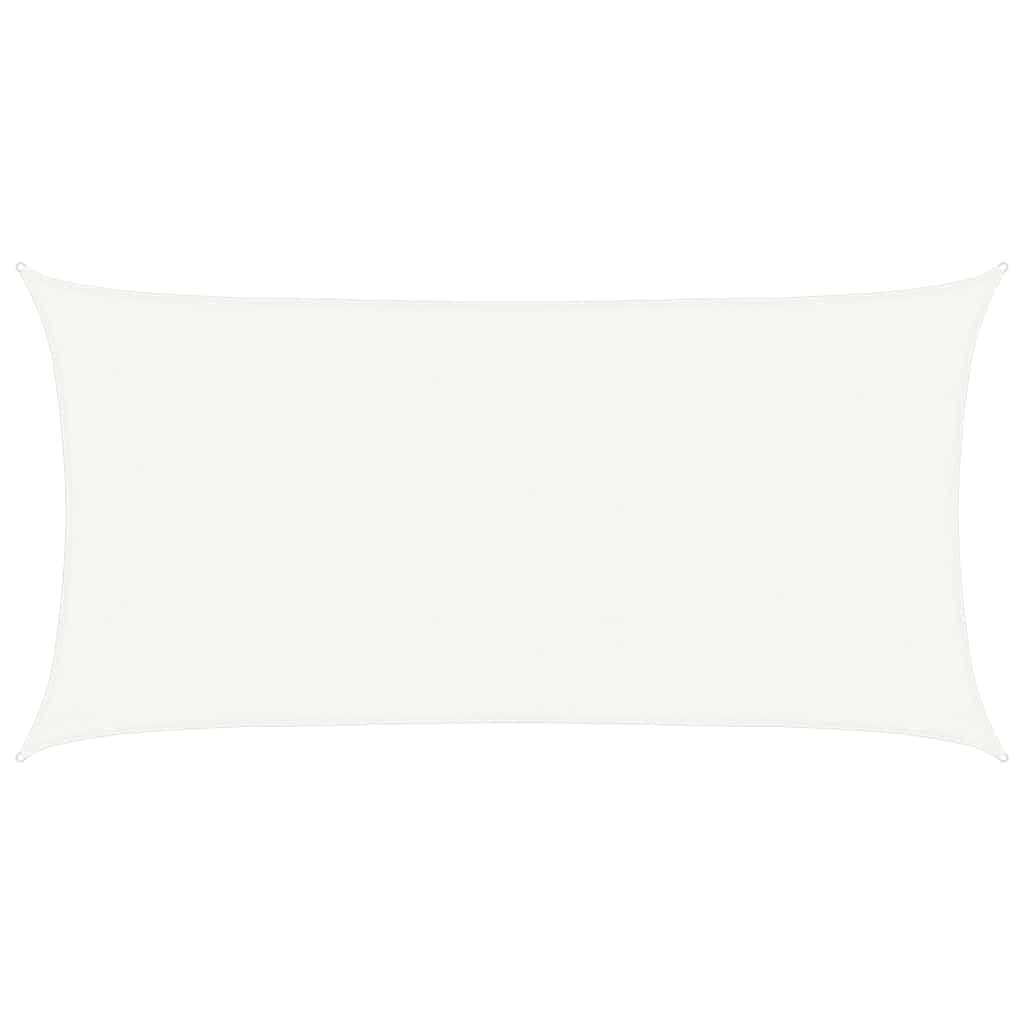 Jedro za zaštitu od sunca 160 g/m² bijelo 2,5 x 4,5 m HDPE