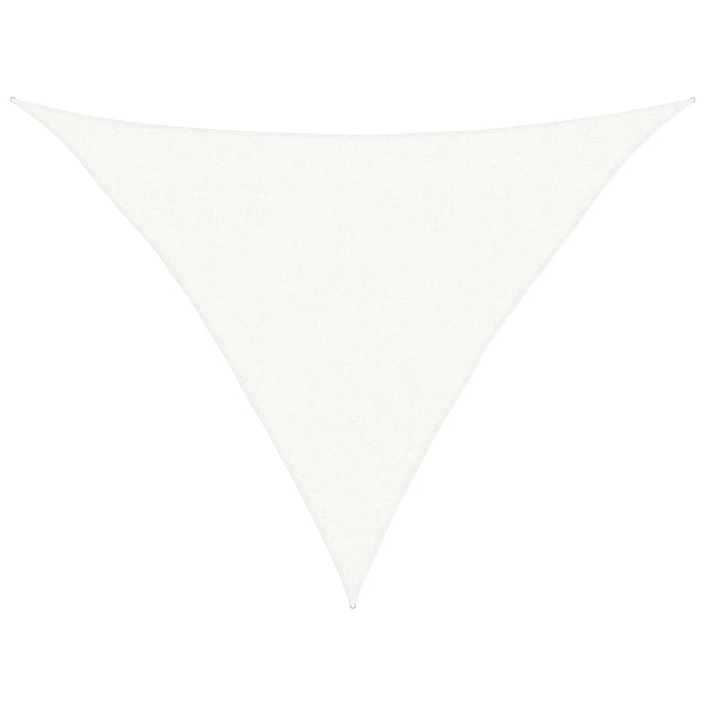 Jedro za zaštitu od sunca 160 g/m² bijelo 2,5x2,5x3,5 m HDPE