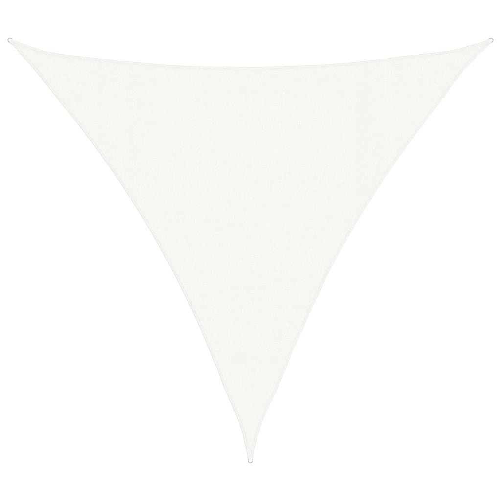 Jedro za zaštitu od sunca 160 g/m² bijelo 4,5x4,5x4,5 m HDPE