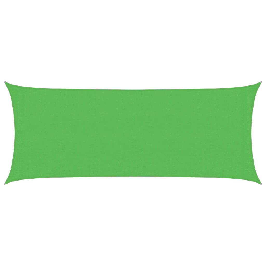 Jedro za zaštitu od sunca 160 g/m² svjetlozeleno 2 x 5 m HDPE