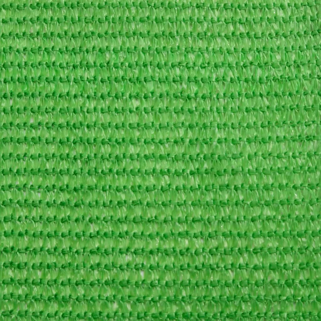 Jedro za zaštitu od sunca 160 g/m² svjetlozeleno 2 x 5 m HDPE
