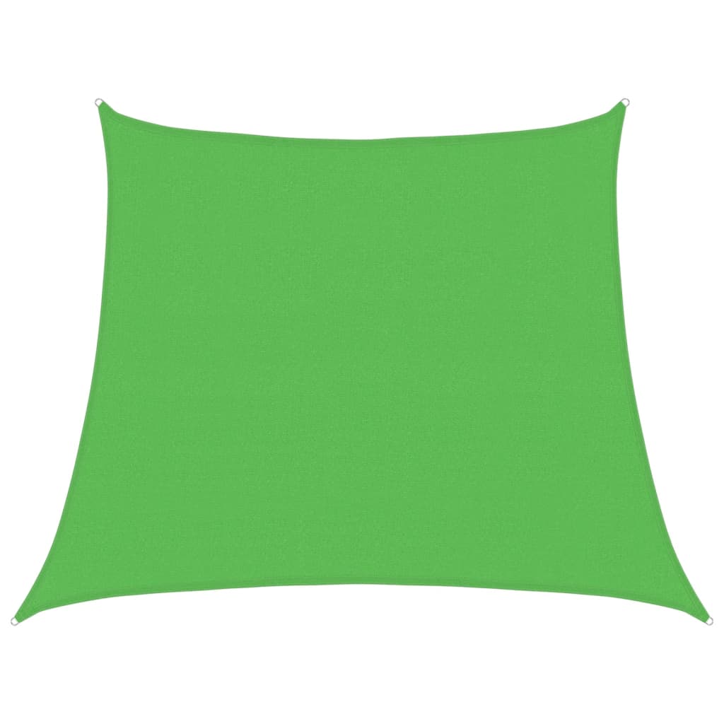 Jedro za zaštitu od sunca 160 g/m² svjetlozeleno 3/4 x 3 m HDPE
