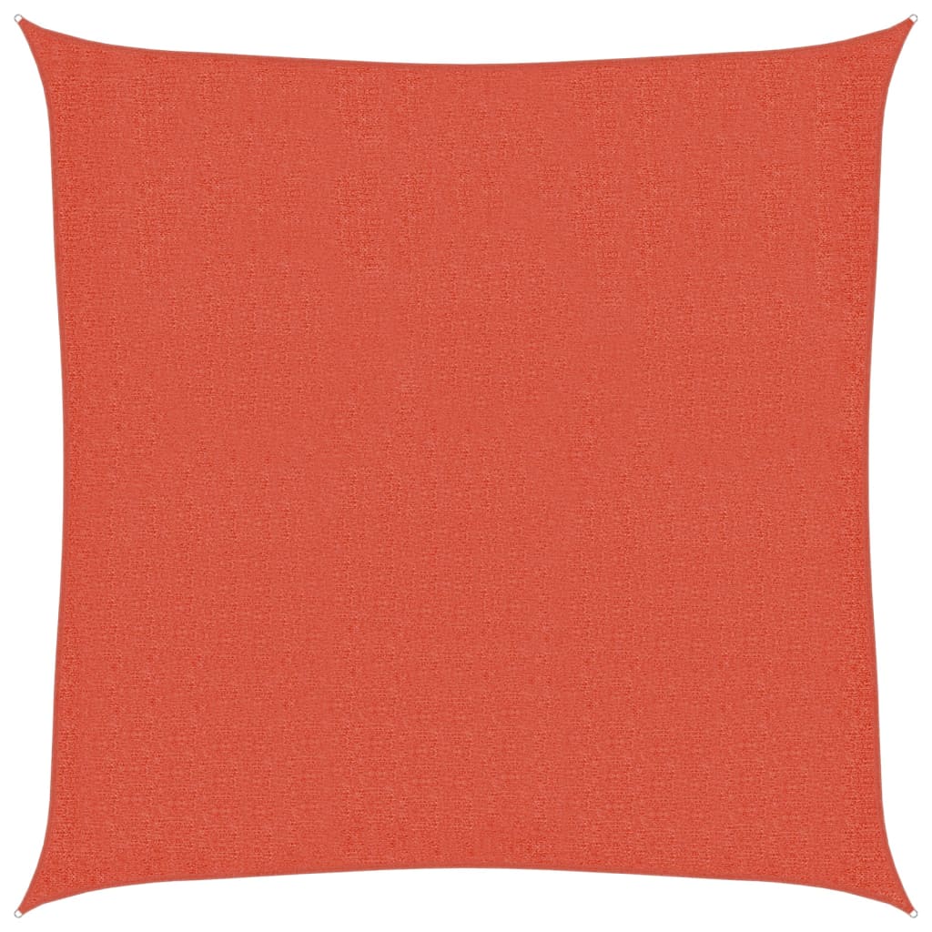 Jedro za zaštitu od sunca 160 g/m² terakota 2,5 x 2,5 m HDPE
