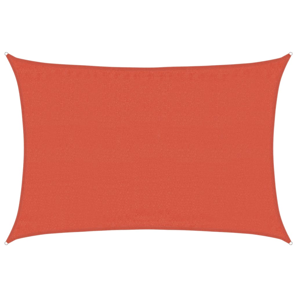 Jedro za zaštitu od sunca 160 g/m² terakota 3,5 x 4,5 m HDPE