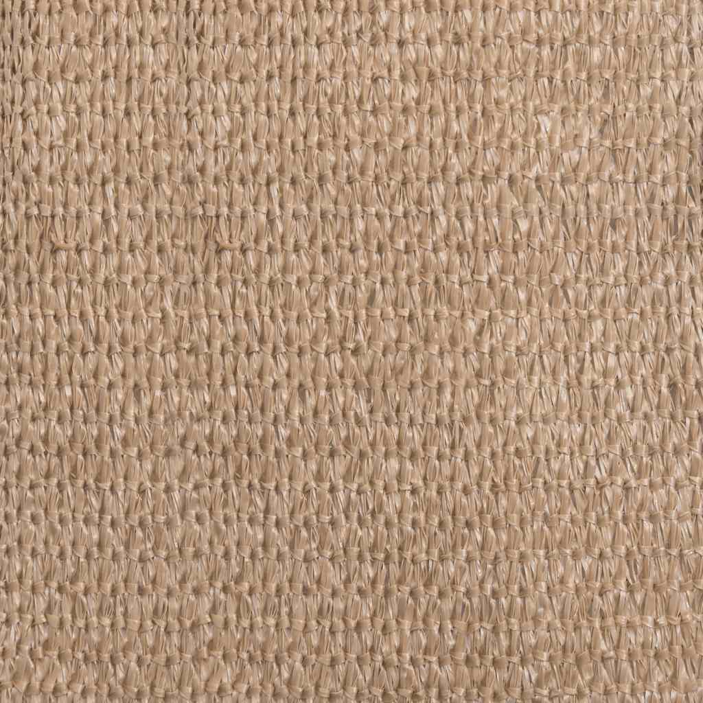 Jedro za zaštitu od sunca 160 g/m² smeđe-sivo 2 x 2 m HDPE