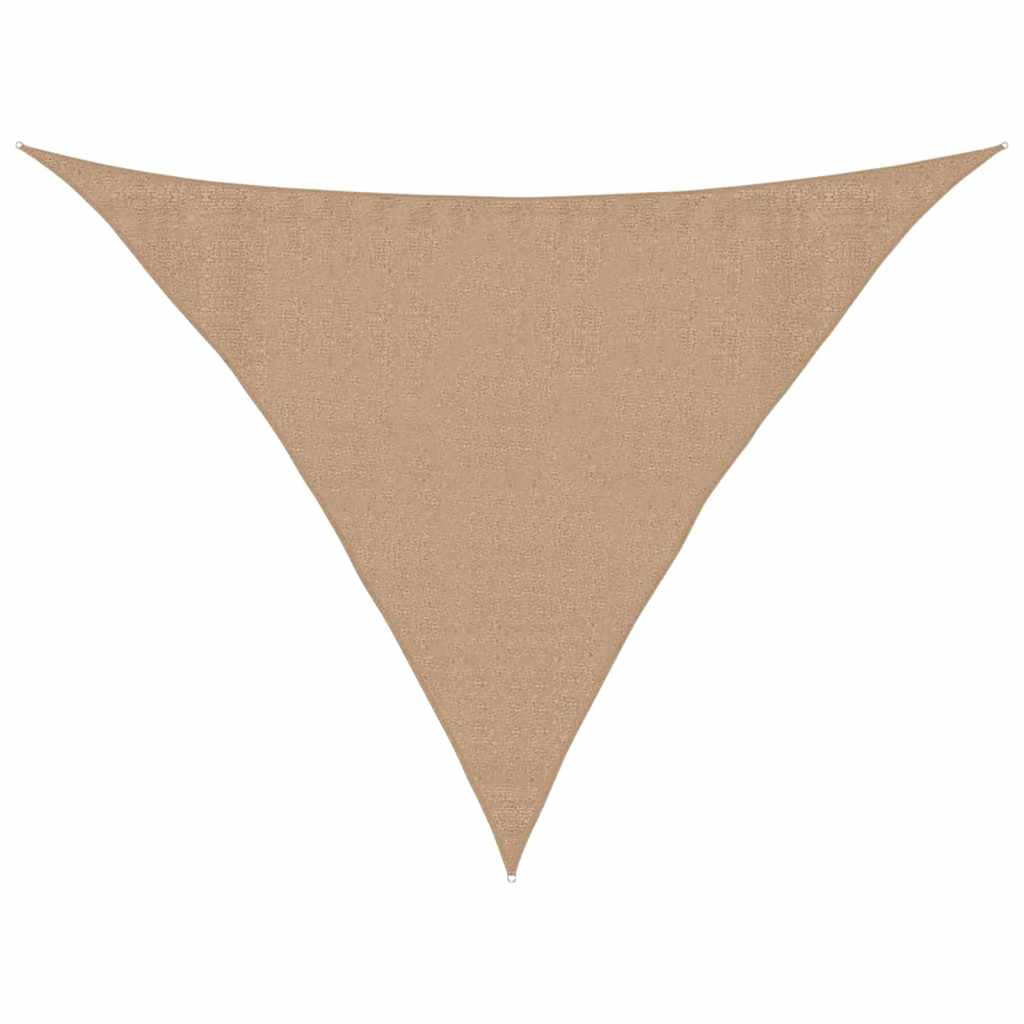 Jedro za zaštitu od sunca 160 g/m² sivosmeđe 4 x 4 x 5,8 m HDPE