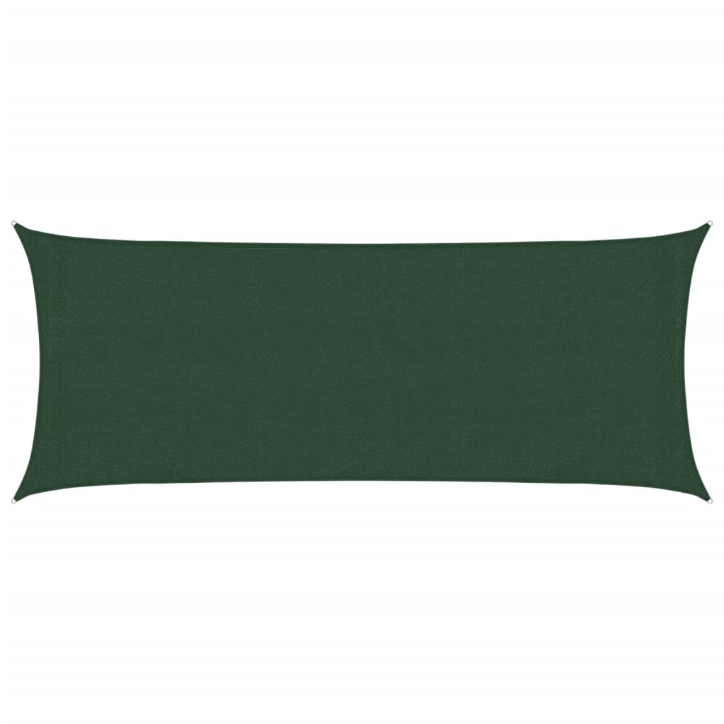 Jedro za zaštitu od sunca 160 g/m² tamnozeleno 2 x 4,5 m HDPE