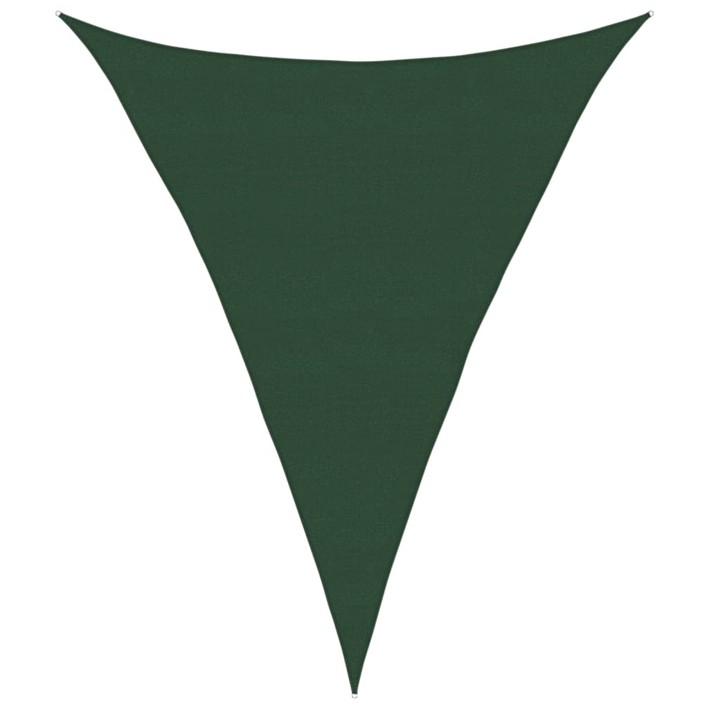 Jedro za zaštitu od sunca 160 g/m² tamnozeleno 5 x 6 x 6 m HDPE