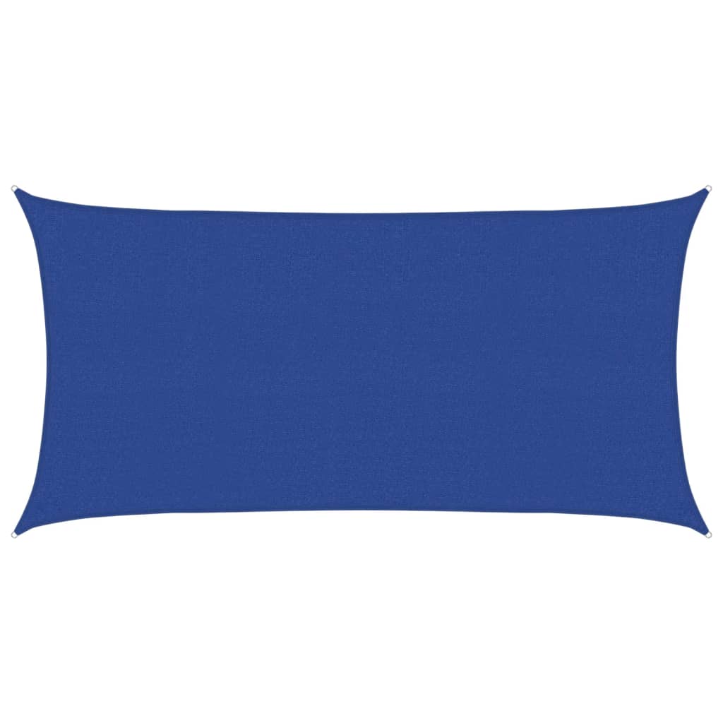 Jedro za zaštitu od sunca 160 g/m² plavo 2,5 x 4,5 m HDPE