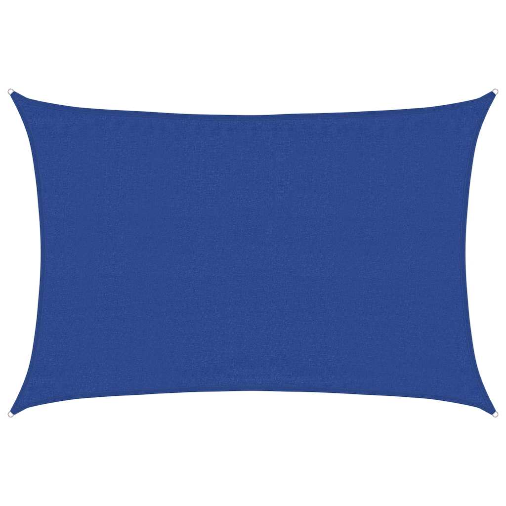 Jedro za zaštitu od sunca 160 g/m² terakota plavo 3,5 x 5m HDPE