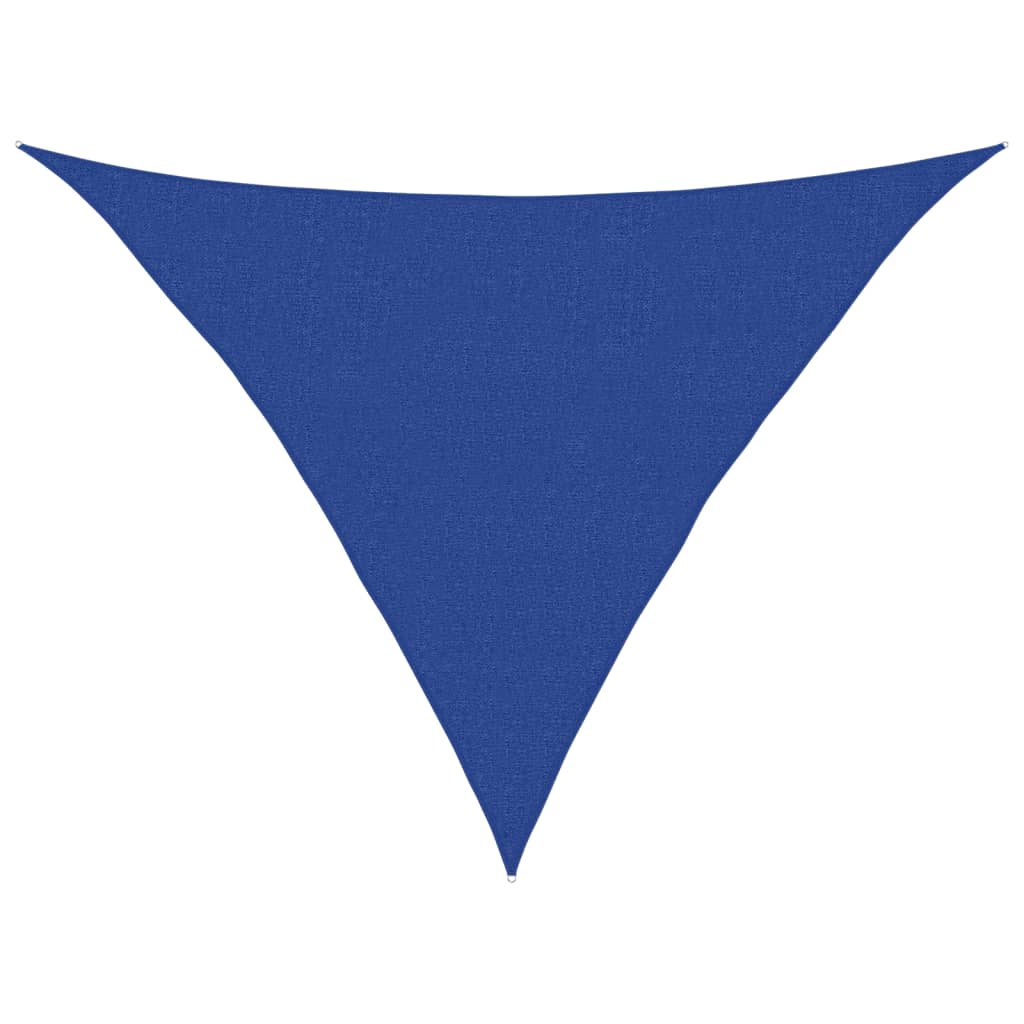 Jedro za zaštitu od sunca 160 g/m² plavo 2,5 x 2,5 x 3,5 m HDPE