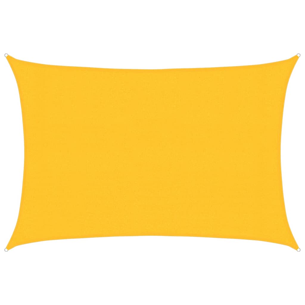 Jedro za zaštitu od sunca 160 g/m² žuto 3 x 5 m HDPE