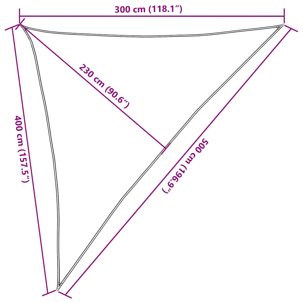 Jedro za zaštitu od sunca 160 g/m² žuto 3 x 4 x 5 m HDPE