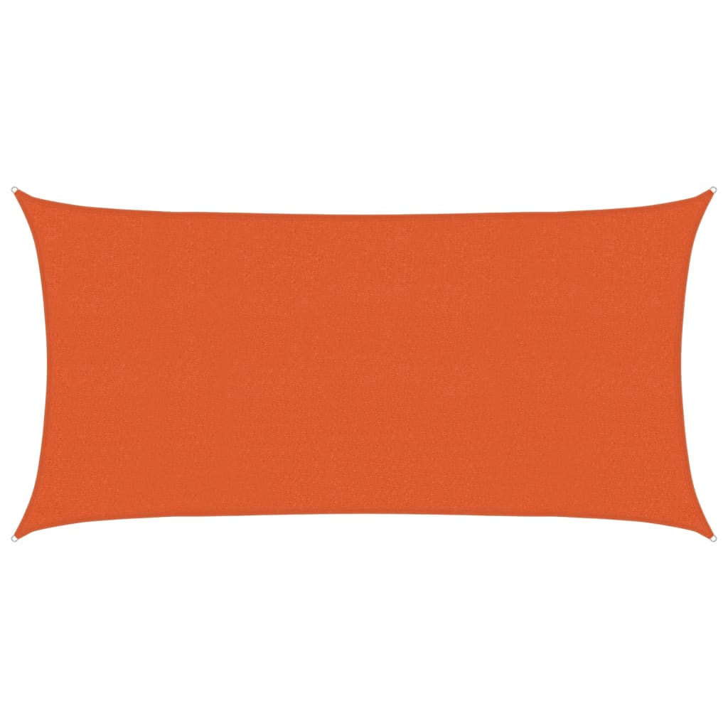 Jedro za zaštitu od sunca 160 g/m² narančasto 2 x 3,5 m HDPE
