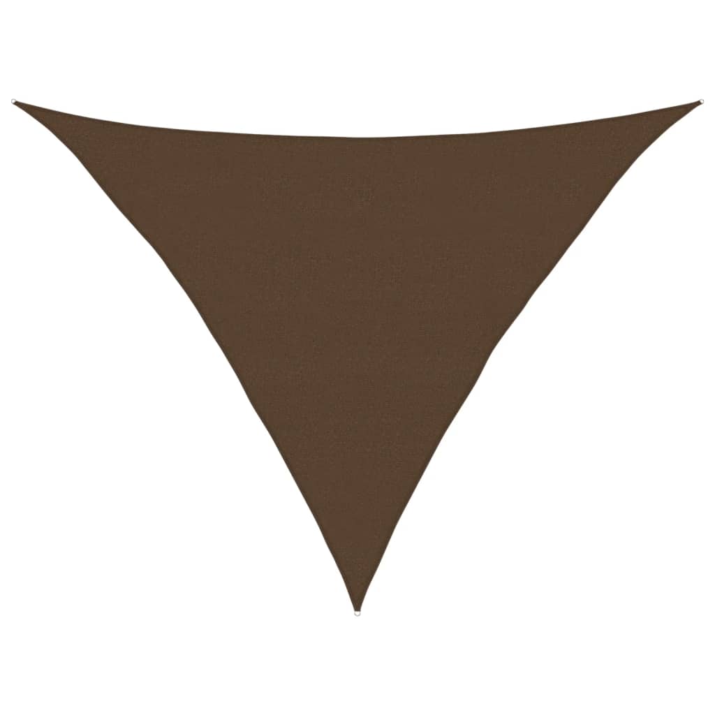 Jedro za zaštitu od sunca 160 g/m² smeđe 5 x 5 x 6 m HDPE