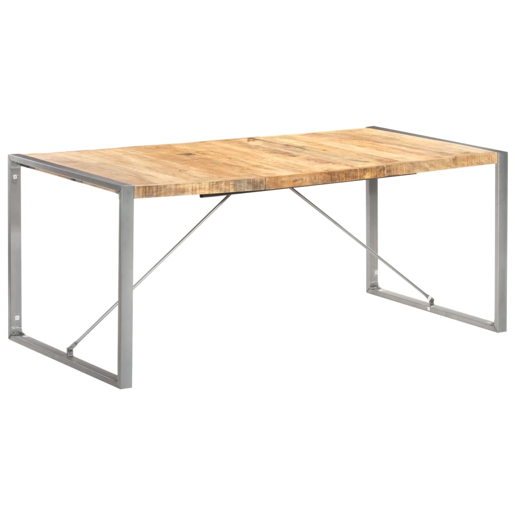 Blagovaonski stol 180x90x75 cm od masivnog grubog drva manga