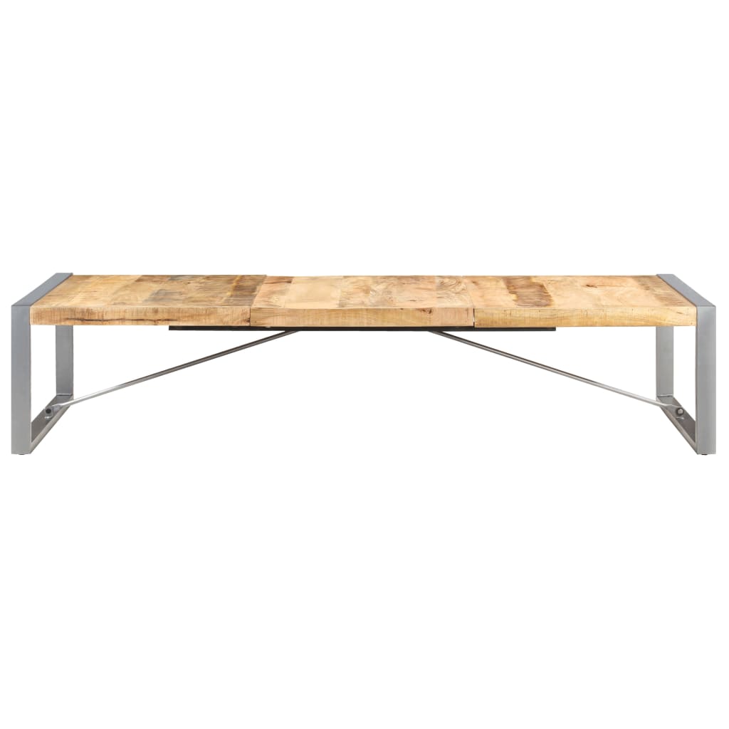Stolić za kavu 180 x 90 x 40 cm od grubog drva manga