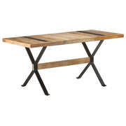 Blagovaonski stol 160 x 80 x 76 cm od grubog drva manga