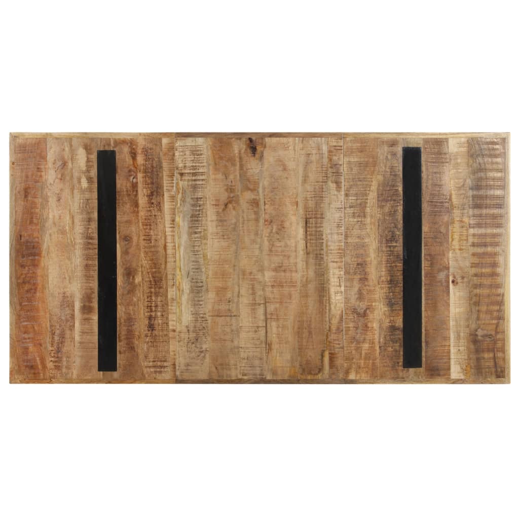 Blagovaonski stol 160 x 80 x 76 cm od grubog drva manga