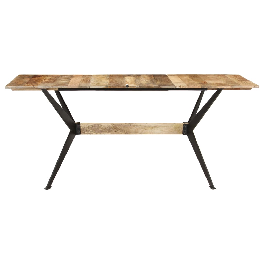 Blagovaonski stol 180 x 90 x 76 cm od masivnog drva manga