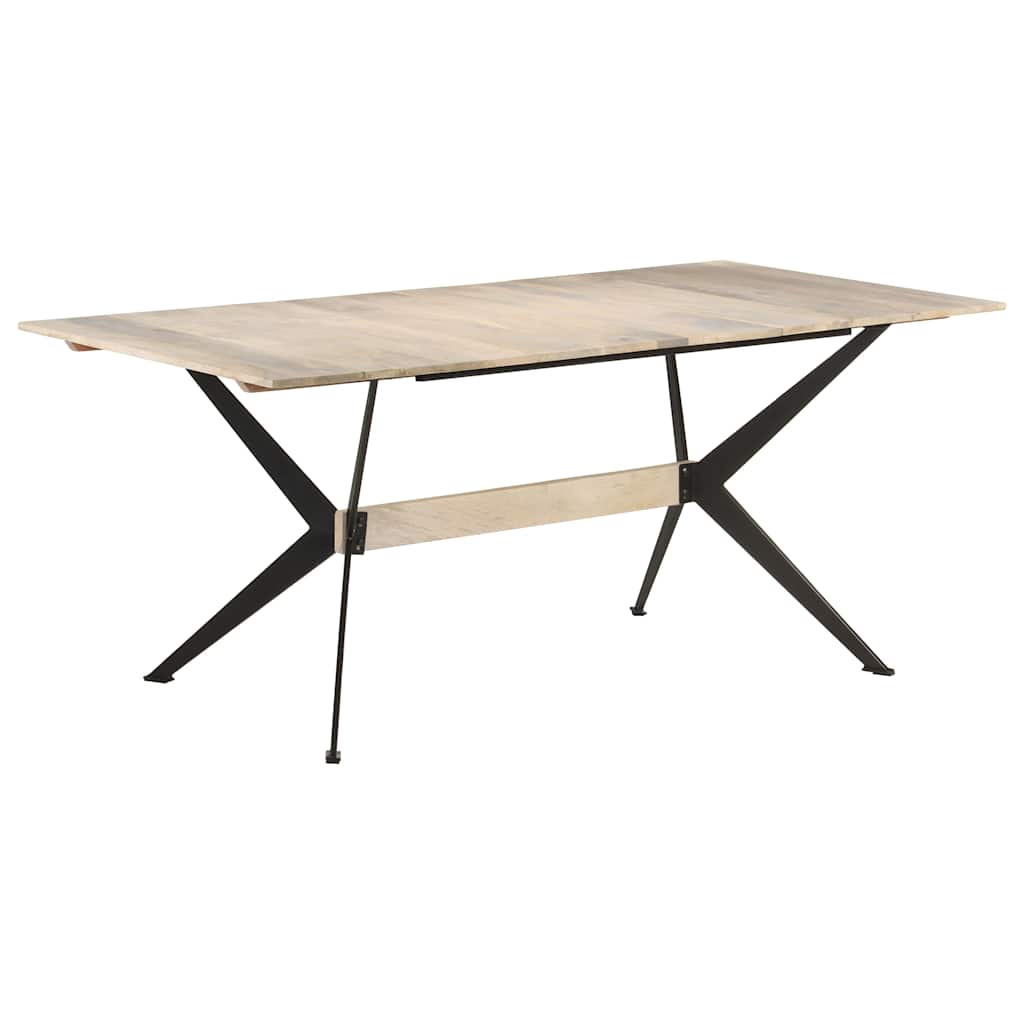 Blagovaonski stol 180 x 90 x 76 cm od masivnog drva manga