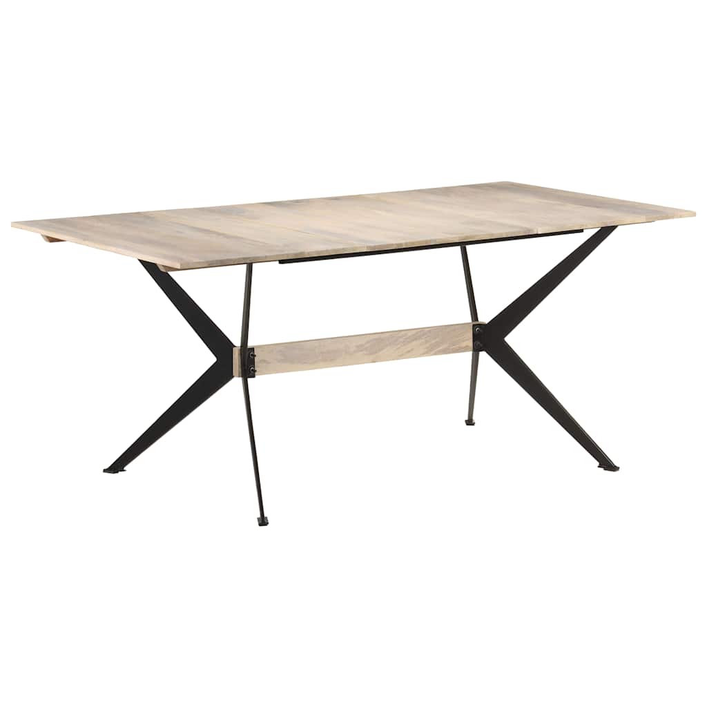 Blagovaonski stol 180 x 90 x 76 cm od masivnog drva manga