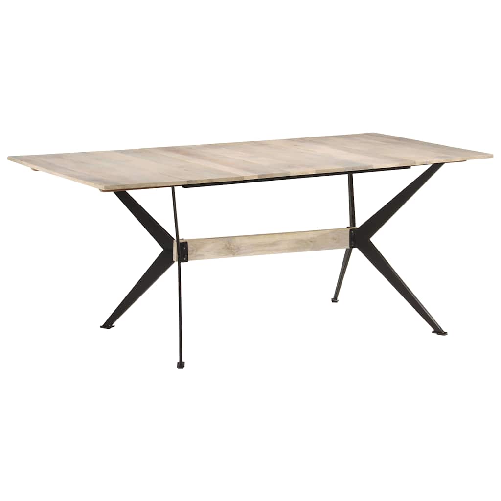 Blagovaonski stol 180 x 90 x 76 cm od masivnog drva manga