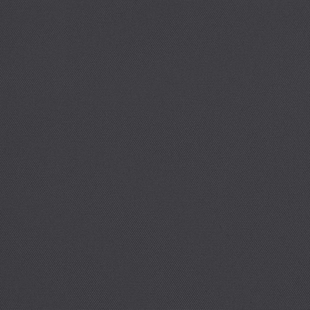 Balkonski suncobran crni 270 x 144 x 222 cm polukružni