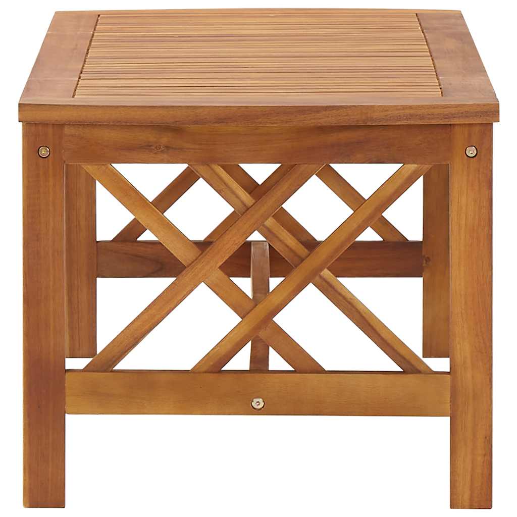 Stolić za kavu 102 x 50 x 43 cm od masivnog bagremovog drva