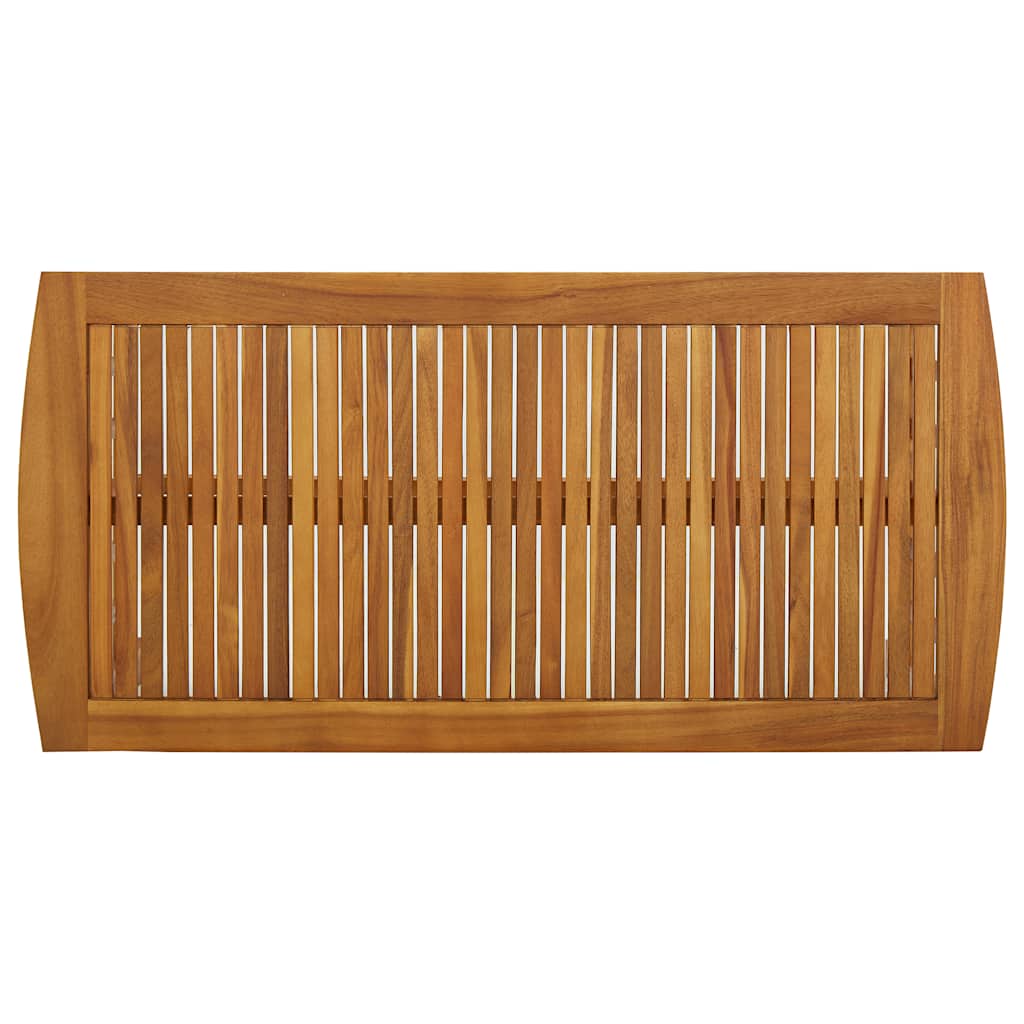 Stolić za kavu 102 x 50 x 43 cm od masivnog bagremovog drva
