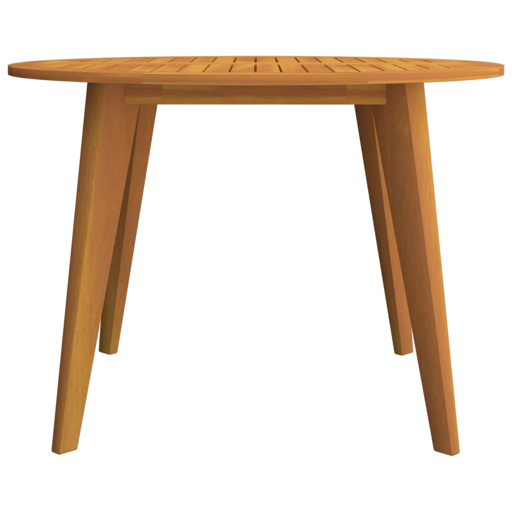Vrtni stol Ø 110 x 75 cm od masivnog bagremovog drva