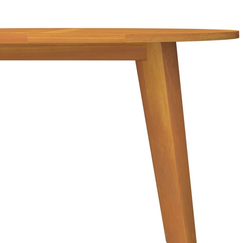 Vrtni stol Ø 110 x 75 cm od masivnog bagremovog drva