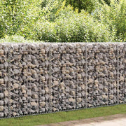 Gabionski zid s poklopcima od pocinčanog čelika 300x30x100 cm