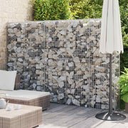 Gabionski zid s poklopcima od pocinčanog čelika 300x30x200 cm