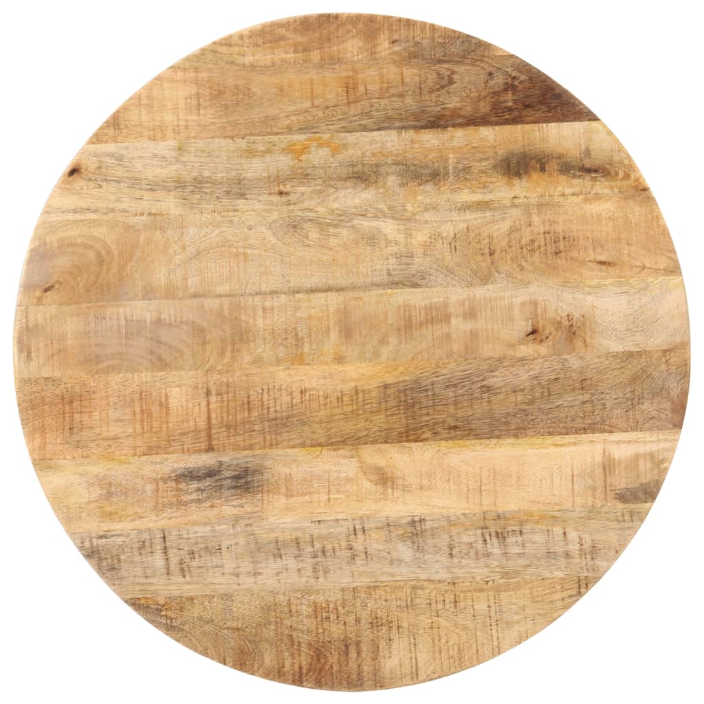 Bistro stolić okrugli Ø 70 x 75 cm od grubog drva manga