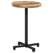 Bistro stol okrugli Ø 50 x 75 cm od masivnog obnovljenog drva