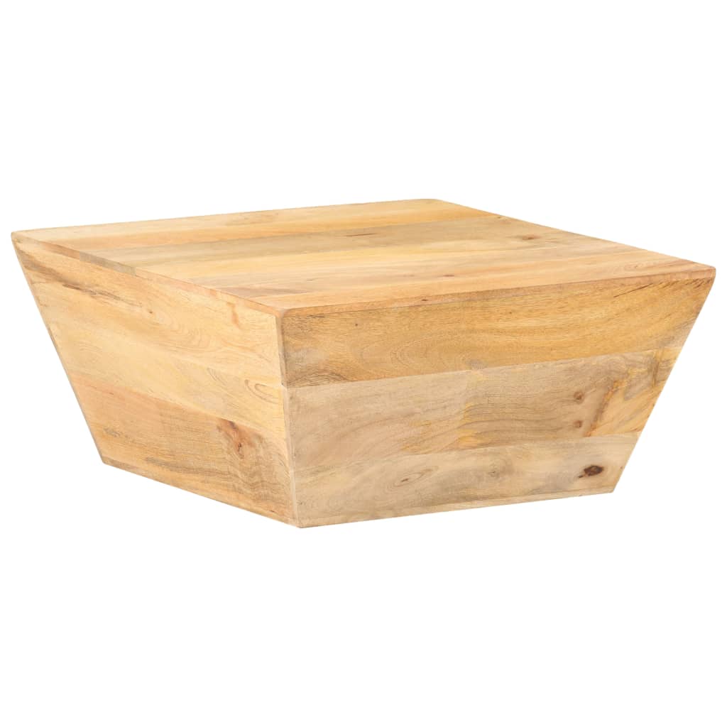 Stolić za kavu V-oblika 66 x 66 x 30 cm od masivnog drva manga