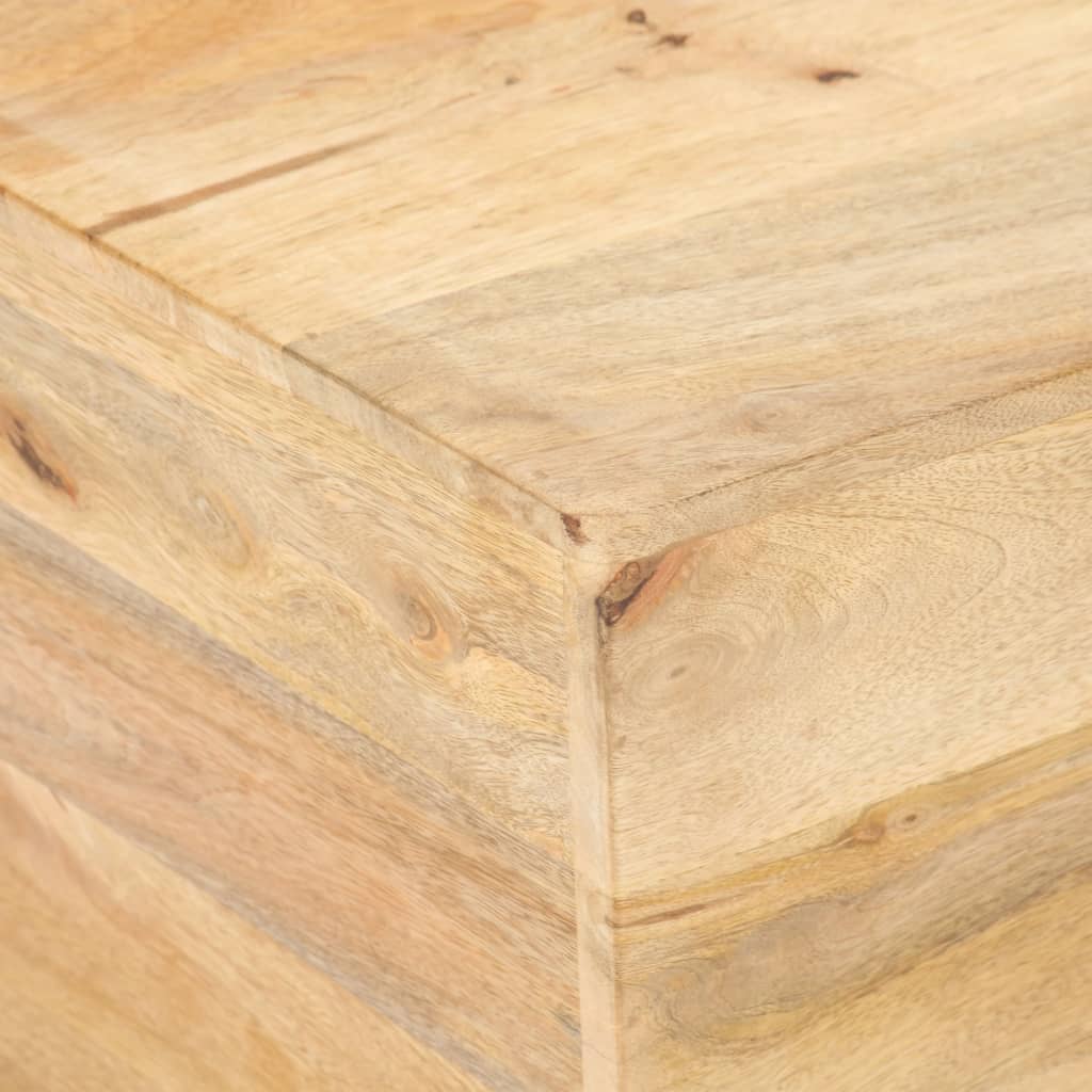 Stolić za kavu V-oblika 66 x 66 x 30 cm od masivnog drva manga