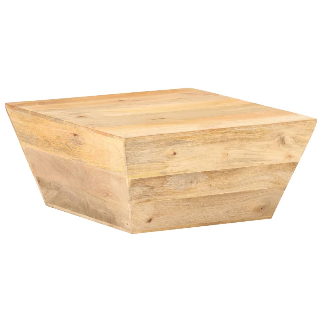 Stolić za kavu V-oblika 66 x 66 x 30 cm od masivnog drva manga
