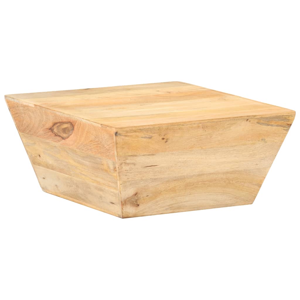 Stolić za kavu V-oblika 66 x 66 x 30 cm od masivnog drva manga