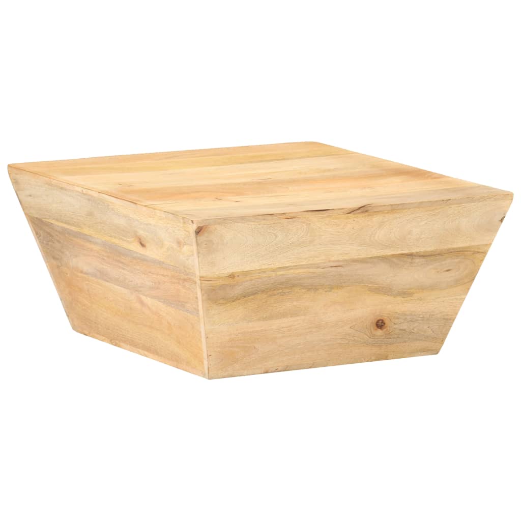 Stolić za kavu V-oblika 66 x 66 x 30 cm od masivnog drva manga