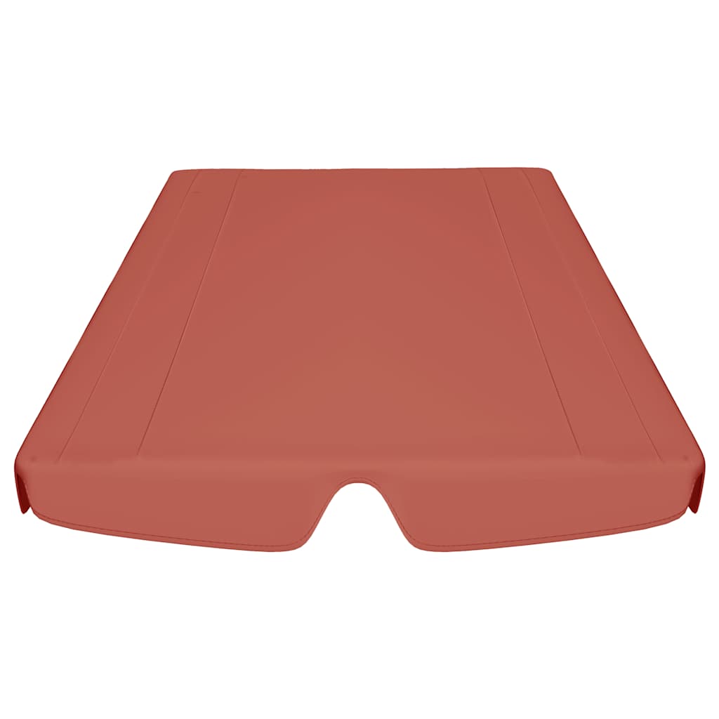 Zamjenski krov za vrtnu ljuljačku terakota 150/130 x 105/70 cm