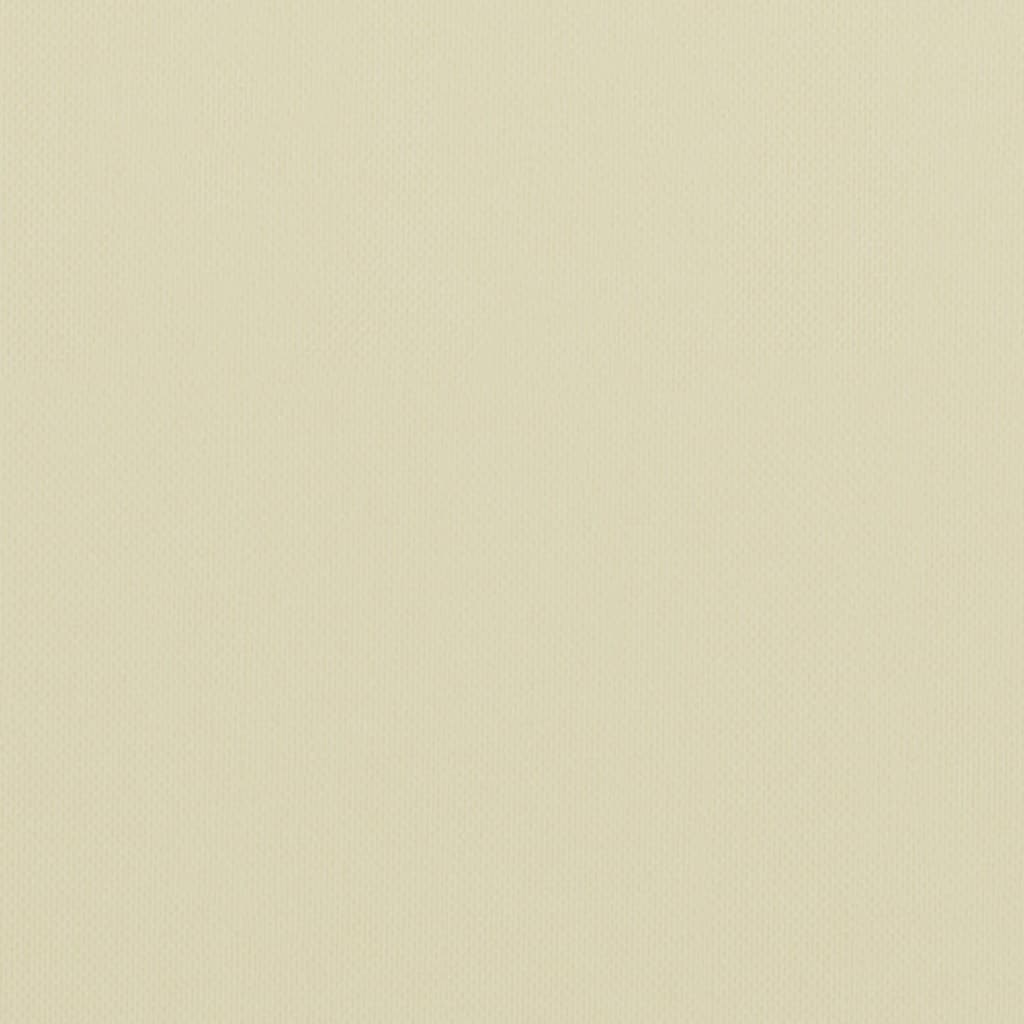 Balkonski zastor krem 90 x 500 cm od tkanine Oxford