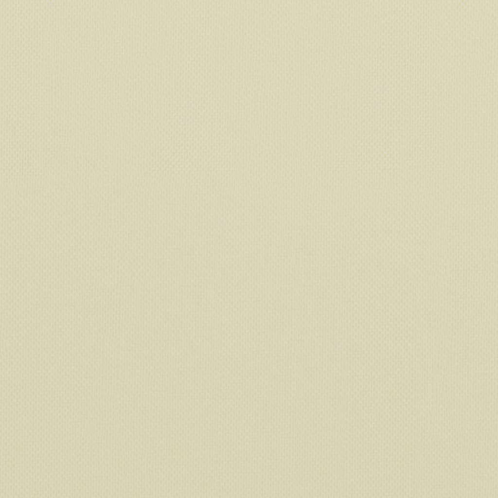 Balkonski zastor krem 120 x 500 cm od tkanine Oxford