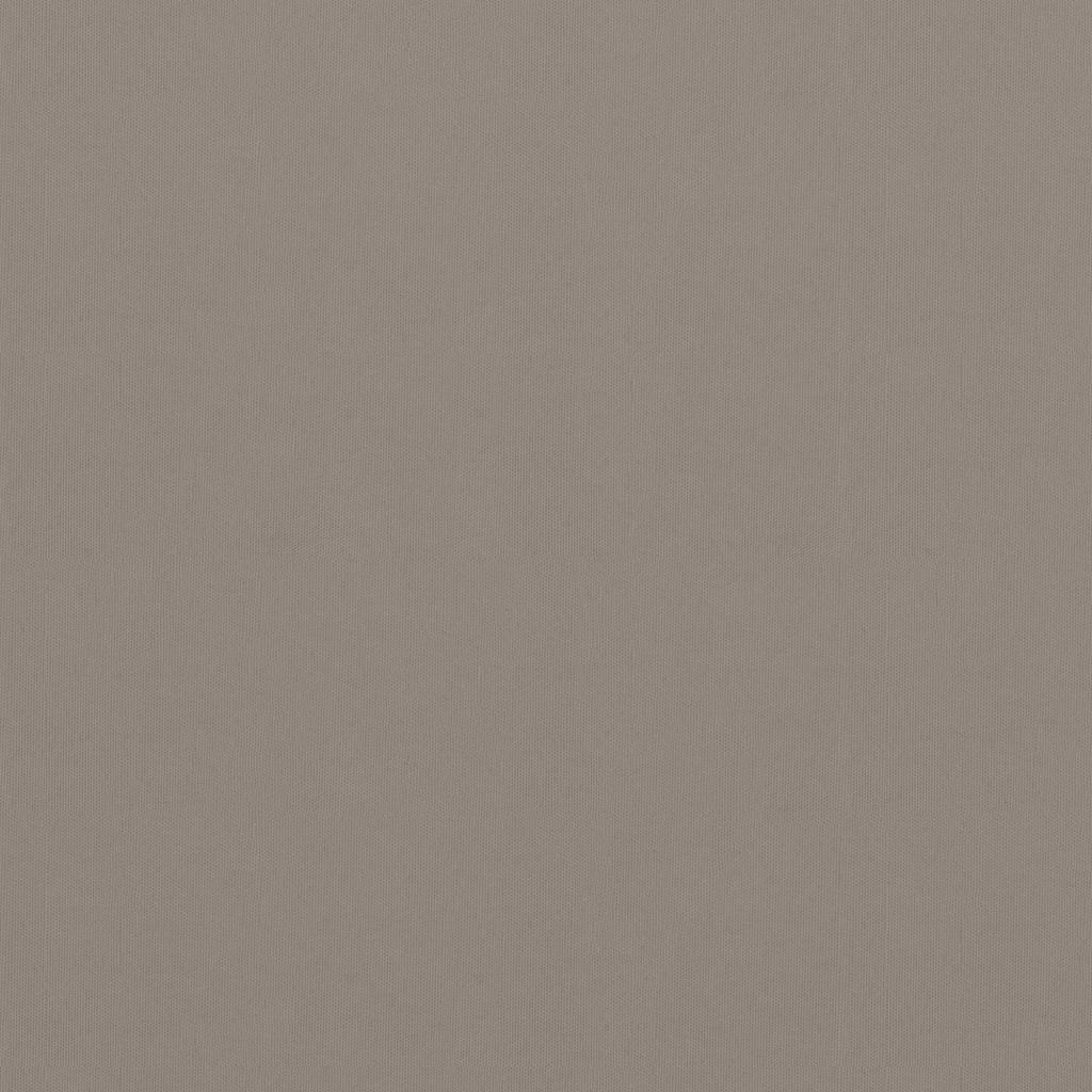 Balkonski zastor smeđe-sivi 120 x 500 cm od tkanine Oxford